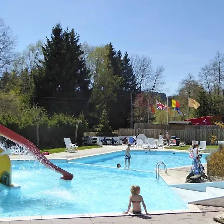 Relaxing Chalet In Dochamps With Swimming Pool And Terrace Alpesi faház Dochamps